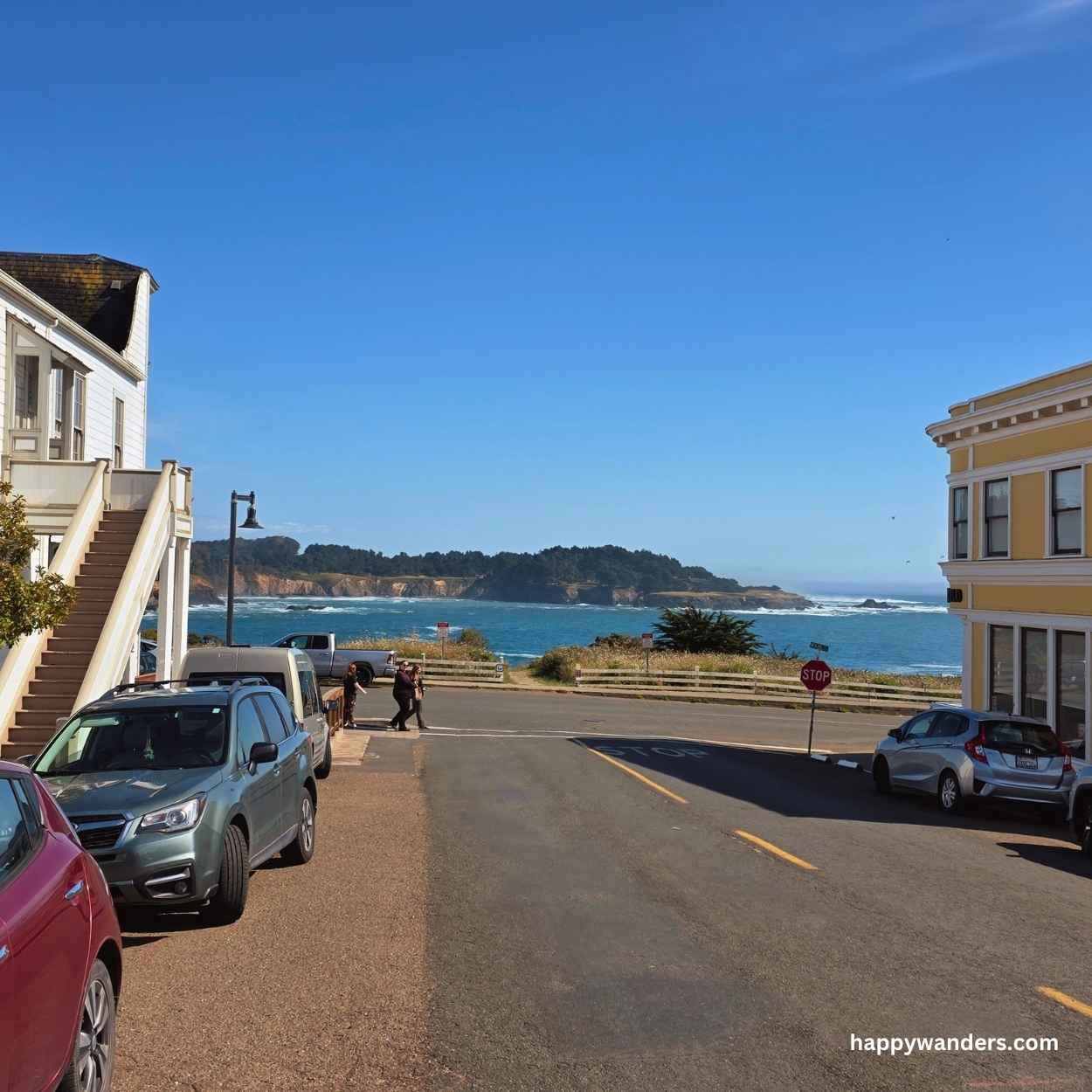 Lovely Town of Mendocino, California